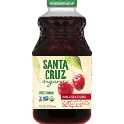 Santa Cruz Organic 100% Juice Cherry Red Tart - 32 Fl. Oz.