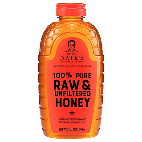 Nature Nates Honey Bottle - 32 Oz