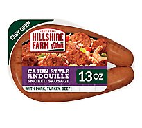 Hillshire Farm Cajun Style Andouille Smoked Sausage Rope - 13 Oz