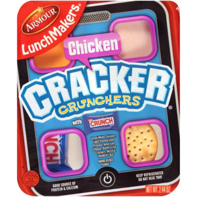Armour Lunch Makers Chicken & American Cracker Crunchers - 2.44 Oz - Image 1