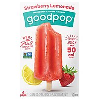 GoodPop Pops Strawberry Lemonade - 4-2.75 Fl. Oz. - Image 3