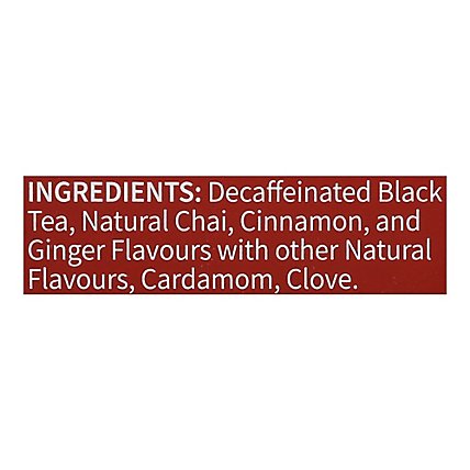 Twinings of London Black Tea Chai Decaffeinated - 20 Count - Image 4
