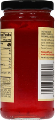 Reese Jelly Hot Pepper Made with Real Jalapenos - 10 Oz - Image 6