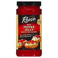 Reese Jelly Hot Pepper Made with Real Jalapenos - 10 Oz - Image 1