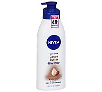 NIVEA Body Lotion Intensive Hydrates Skin Cocoa Butter - 16.9 Fl. Oz.