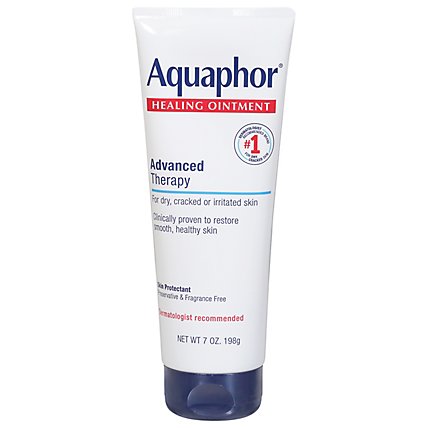 Aquaphor Advanced Therapy Healing Ointment Skin Protectant - 7 Oz - Image 1