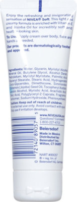 NIVEA Soft Moisturizing Creme Refreshingly Soft - 2.6 Oz - Image 5