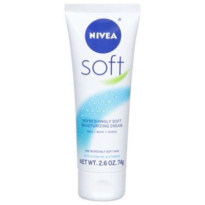 NIVEA Soft Moisturizing Creme Refreshingly Soft - 2.6 Oz - Image 2