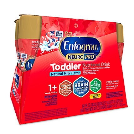 Enfagrow NeuroPro Milk Toddler Nutritional Drink - 6-8 Fl. Oz. - acmemarkets Enfagrow NeuroPro Milk Toddler Nutritional Drink - 6-8 Fl. Oz. - acmemarkets