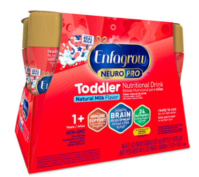 Enfagrow NeuroPro Milk Toddler Nutritional Drink - 6-8 Fl. Oz. - Image 1