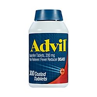 Advil Ibuprofen Tablets 200mg Pain Reliever NSAID Coated - 300 Count - Image 2