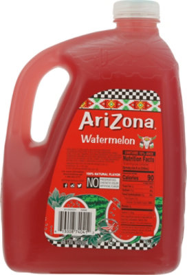 AriZona Fruit Juice Cocktail Watermelon - 128 Fl. Oz. - Image 6