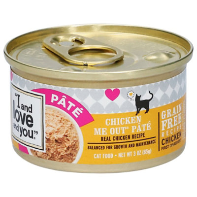 I And Love And You Cat Food Natural Chicken Me Out Recipe Can - 3 Oz - Image 3