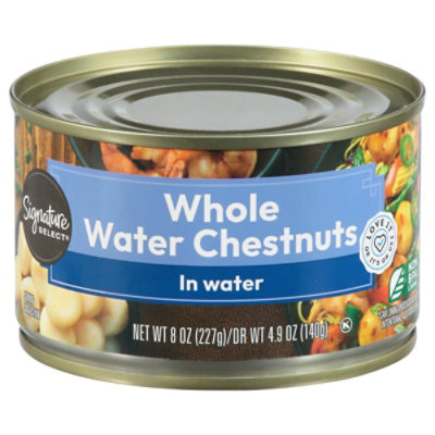 Signature SELECT Chestnuts Whole In Water - 8 Oz