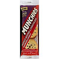 MUNCHIES Crackers Sandwich Peanut Butter & Chocolate - 1.42 Oz - Image 1