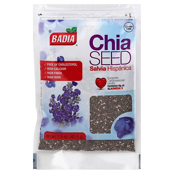 Badia Chia Seeds - 1.5 Oz