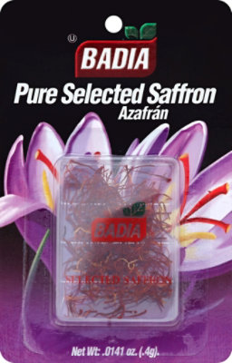 Badia Saffron Pure Selected - 0.0141 Oz - Image 2