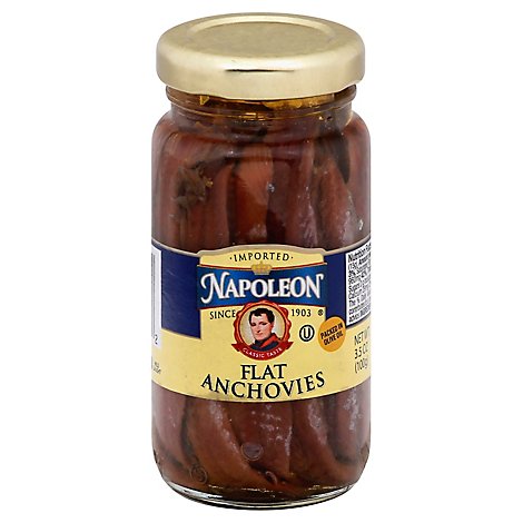 Napoleon Anchovy Fish in Olive Oil - 3.5 Oz
