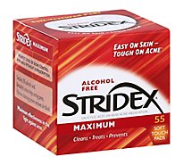 Stridex Acne Pads Max Strong - 55 Count