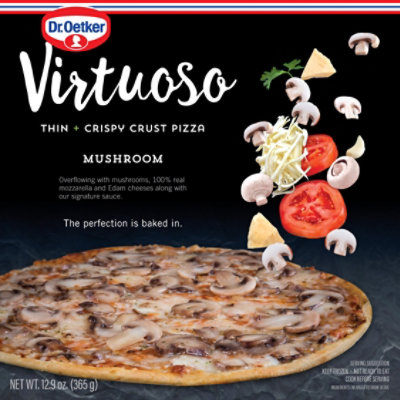 Dr. Oetker Virtuoso Pizza Mushroom Frozen - 12.9 Oz