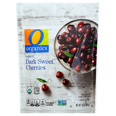 O Organics Organic Cherries Dark Sweet - 10 Oz