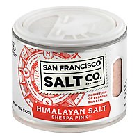San Francisco Salt Co. Himalayan Salt Sherpa Pink Stackable - 5 Oz - Image 1