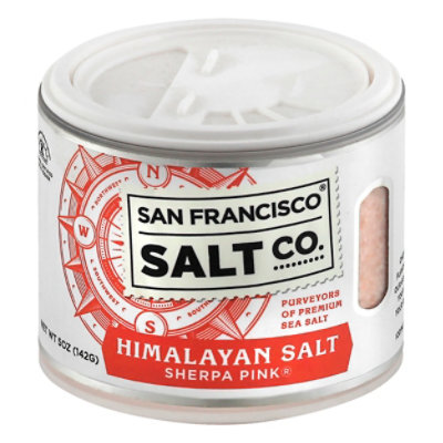 San Francisco Salt Co. Himalayan Salt Sherpa Pink Stackable - 5 Oz - Image 1