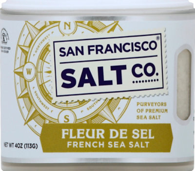 San Francisco Salt Co. Sea Salt Fleur De Sel - 4 Oz - Image 2