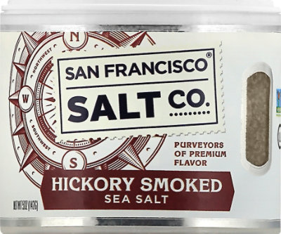 San Francisco Salt Co. Sea Salt Stackable Hickory Smoke - 5 Oz - Image 2