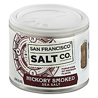 San Francisco Salt Co. Sea Salt Stackable Hickory Smoke - 5 Oz - Image 1
