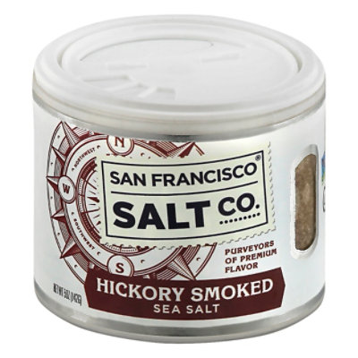 San Francisco Salt Co. Sea Salt Stackable Hickory Smoke - 5 Oz - Image 1