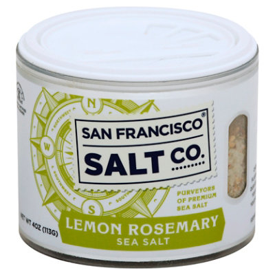 Lemon Rosemary Sea Salt Stackable - 4Oz