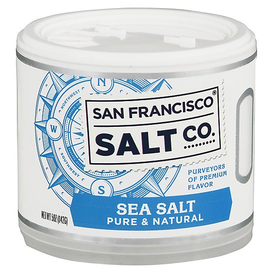 San Francisco Salt Co. Sea Salt Natural Pure - 5 Oz