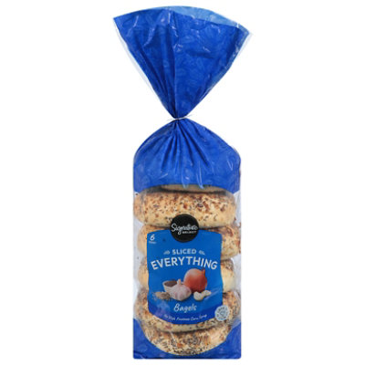 Signature SELECT Bagels Everything 6 Count - 18 Oz - Image 3