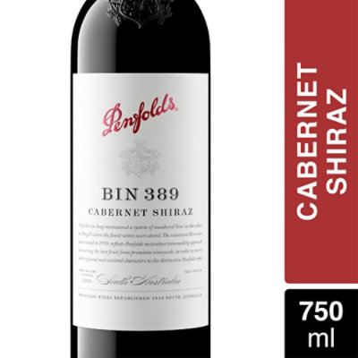 Penfolds Bin 389 South Australia Cabernet Shiraz Red Wine Blend - 750 Ml - Image 1