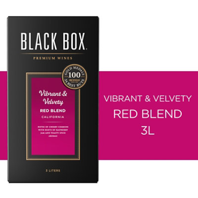 Black Box Vibrant & Velvety Red Blend Wine - 3 Liter - Image 1