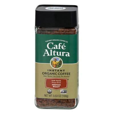 Cafe Altura Coffee Organic Instant - 3.53 Oz - Image 3