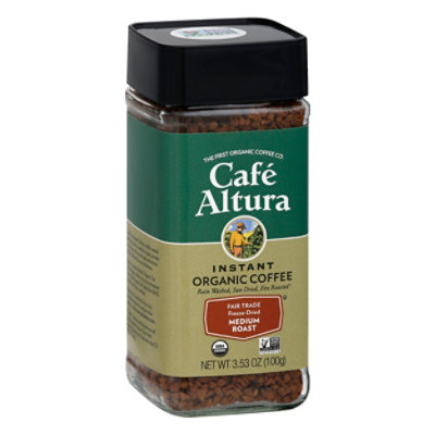 Cafe Altura Coffee Organic Instant - 3.53 Oz - Image 1