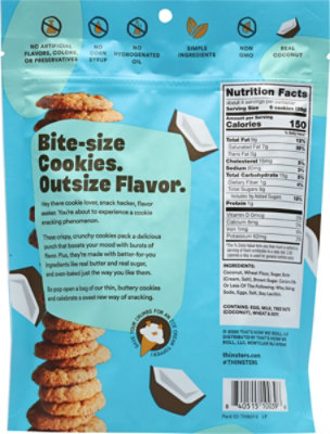 Cookie Thins Toasted Coconut - Each - Image 6