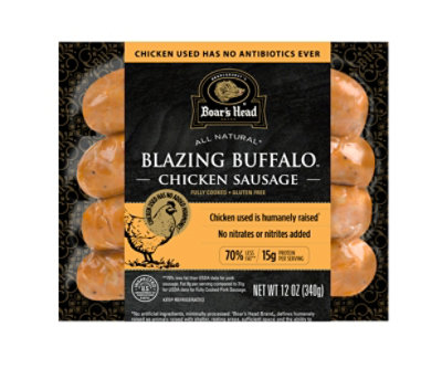 Boars Head Sausage Chicken Blazing Buffalo - 12 Oz