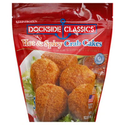 Dockside Classics Crab Cakes Hot & Spicy 5 Count - 12.5 Oz