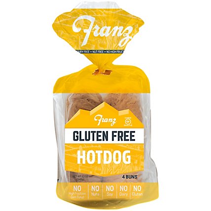 Franz Gluten Free Hot Dog Bun - 12 Oz - Image 2