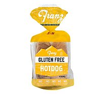 Franz Gluten Free Hot Dog Bun - 12 Oz