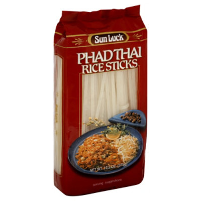 Sunluck Phad Thai Rice Sticks 3mm - 13.2 Oz