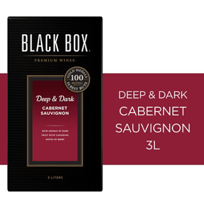 Black Box Deep & Dark Cabernet Sauvignon - 3 Liter - Image 1