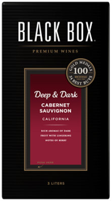 Black Box Deep & Dark Cabernet Sauvignon - 3 Liter - Image 2