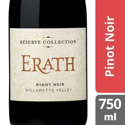 Erath Reserve Collection Pinot Noir Red Wine - 750 Ml - Image 1