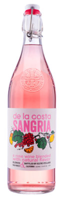 De La Costa Rose Sangria Wine - 1 Liter - Image 1