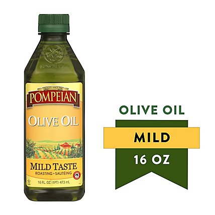 Pompeian Olive Oil Classic Mediterranean - 16 Fl. Oz. - Image 2