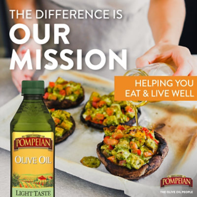 Pompeian Light Taste Olive Oil - 16 Fl. Oz. - Image 5